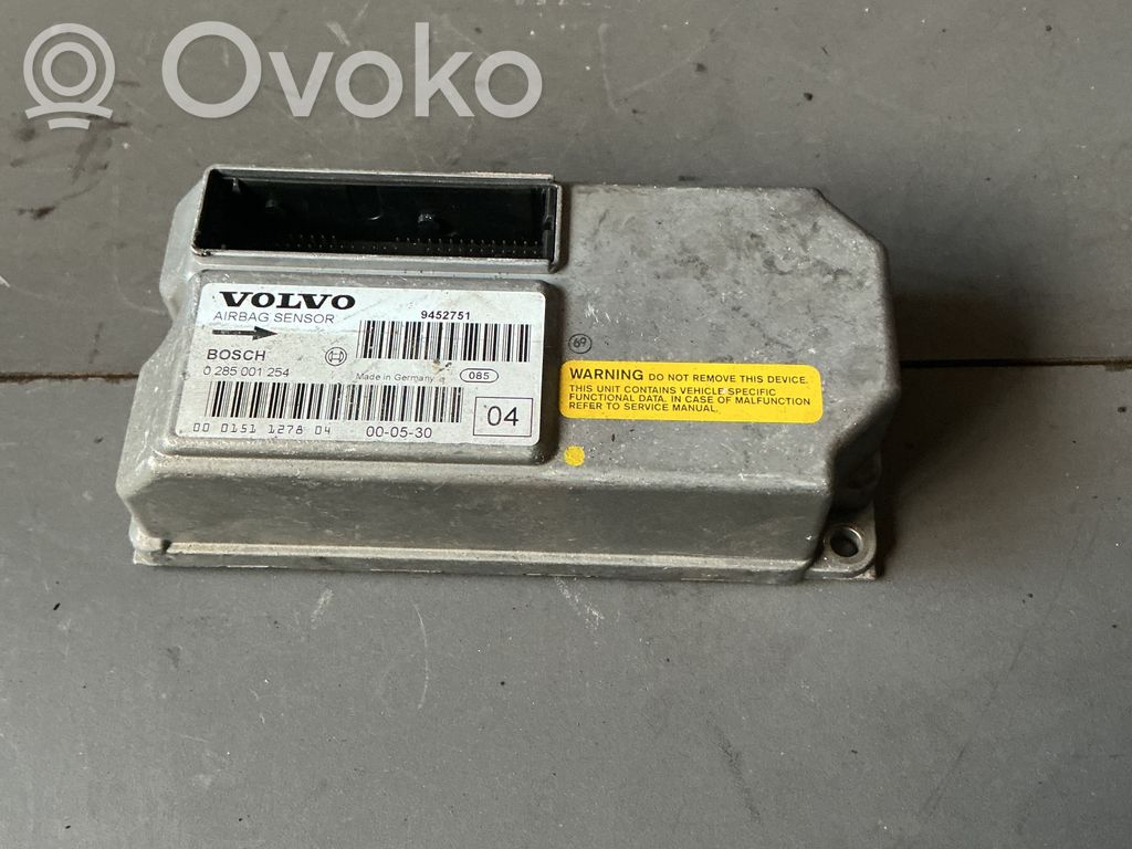 Volvo V70 Airbag control unit/module 