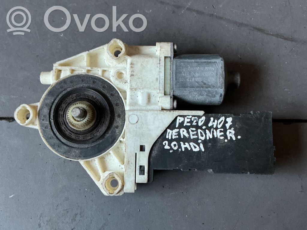 Peugeot 407 Silniczek podnoszenia szyby drzwi tylnych 