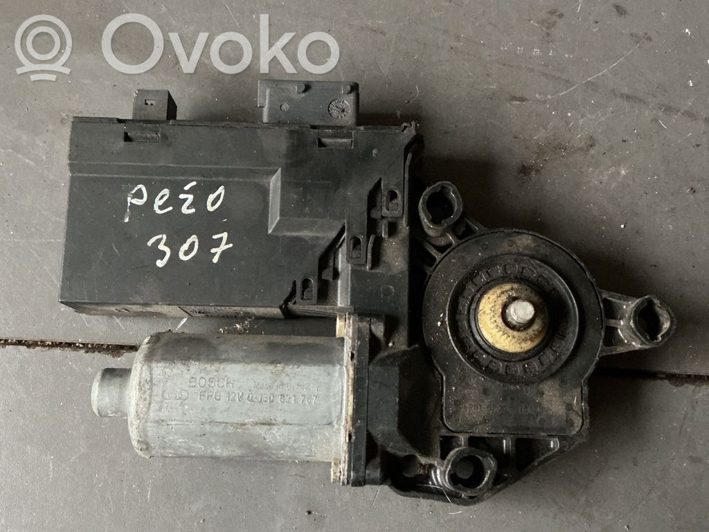 Peugeot 307 Silnik regulatora szyby drzwi przednich 