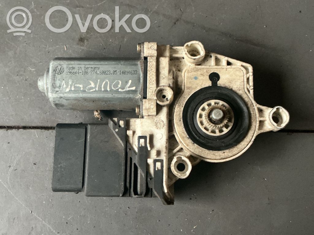 Volkswagen Touran I Silniczek podnoszenia szyby drzwi tylnych 