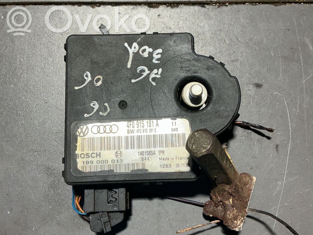 Audi A6 S6 C6 4F Power management control unit 