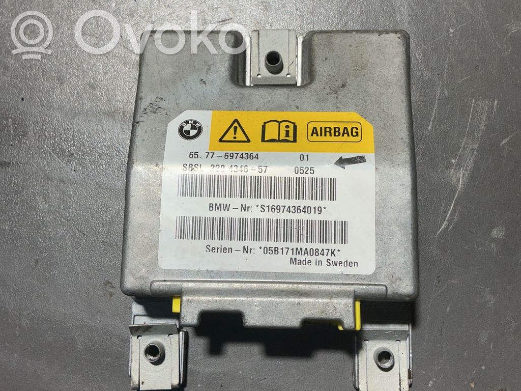BMW 5 E60 E61 Airbag control unit/module 