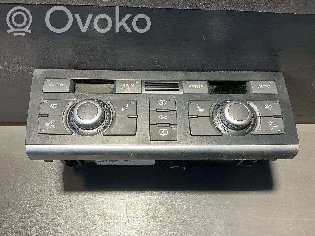 Audi A6 S6 C6 4F Climate control unit 