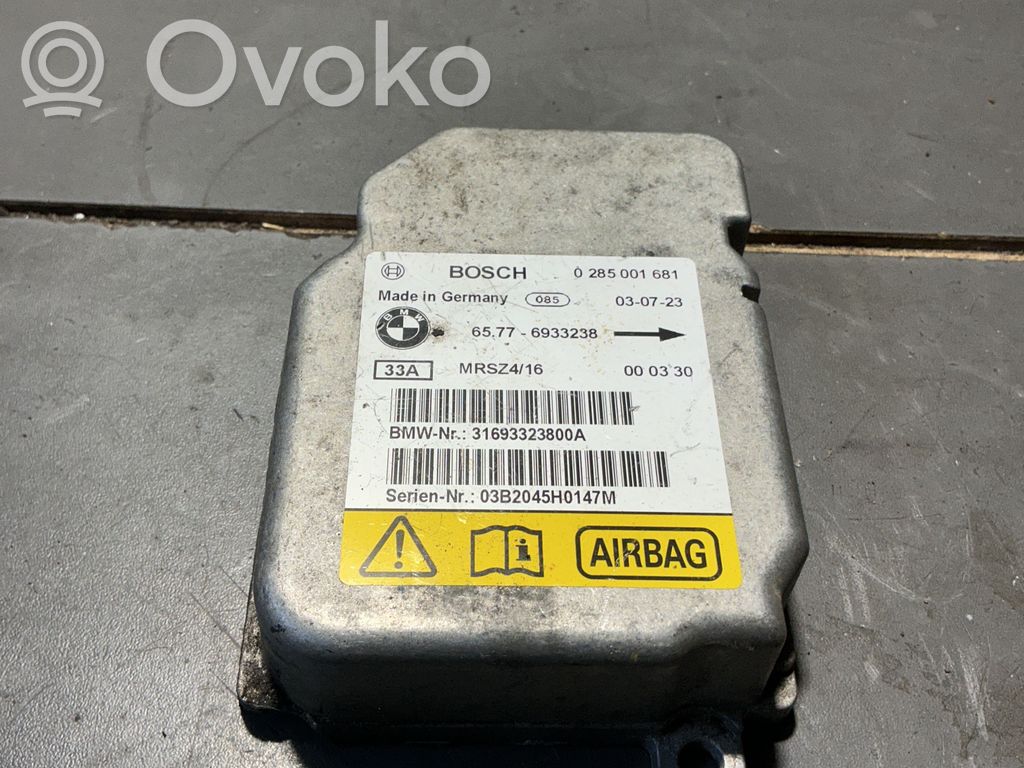 BMW 3 E46 Unidad de control/módulo del Airbag 