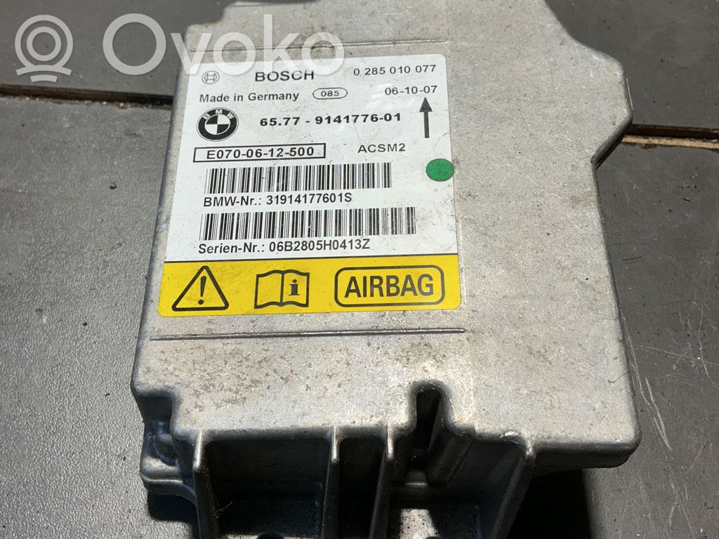 BMW X5 E70 Airbag control unit/module 