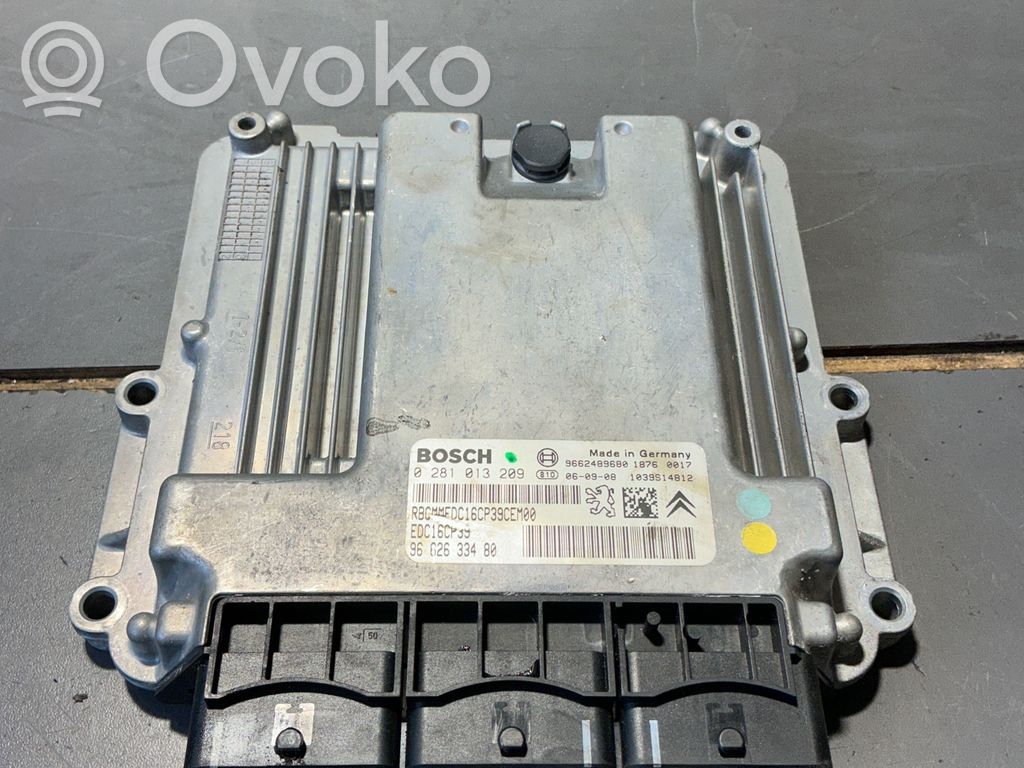 Peugeot 407 Engine control unit/module 