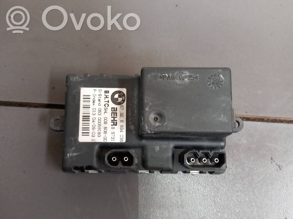 BMW 5 E60 E61 Heater blower motor/fan resistor 