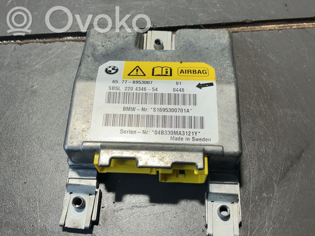 BMW 5 E60 E61 Module de contrôle airbag 