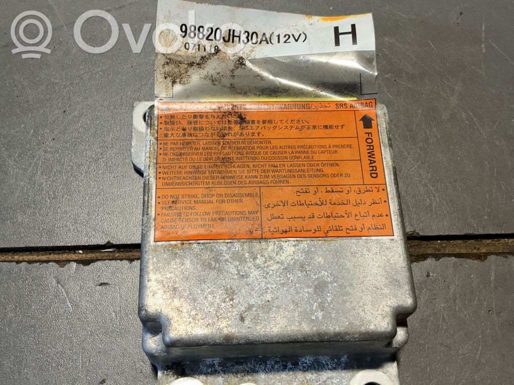 Nissan X-Trail T31 Sterownik / Moduł Airbag 