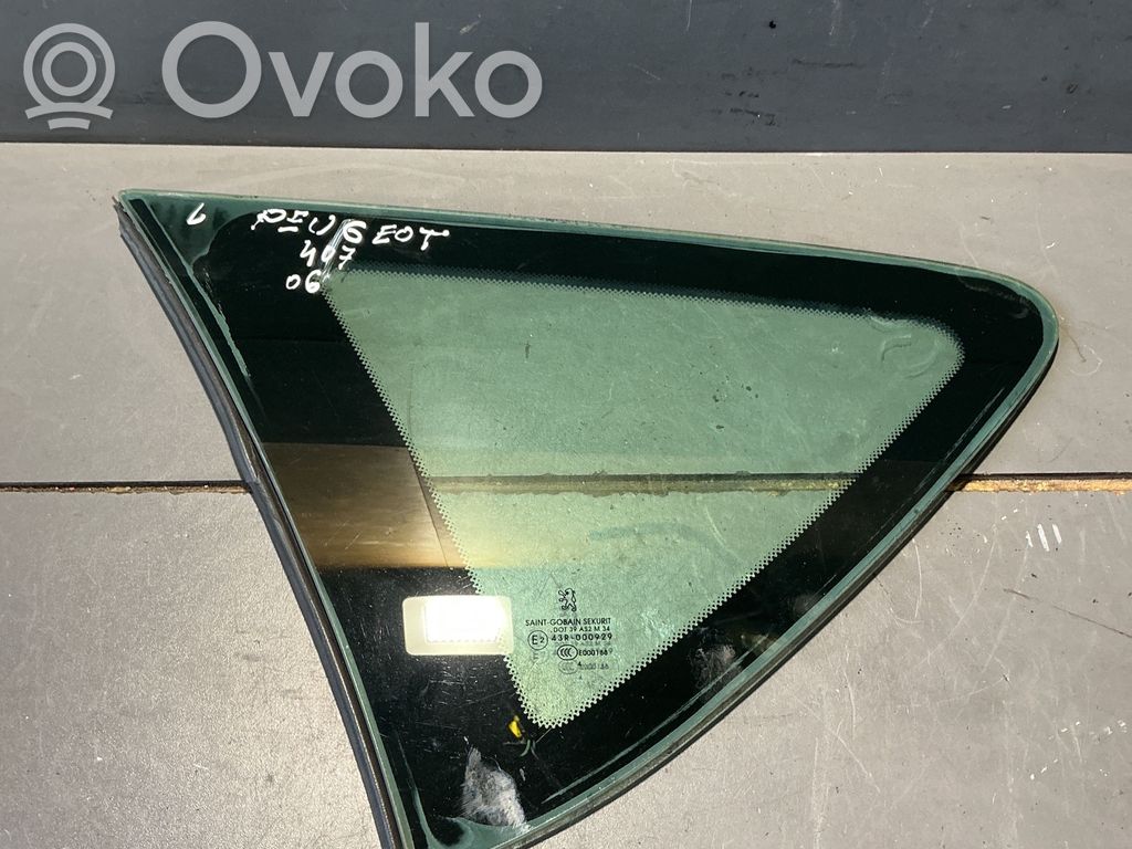 Peugeot 407 Dreiecksfenster Dreiecksscheibe vorne 