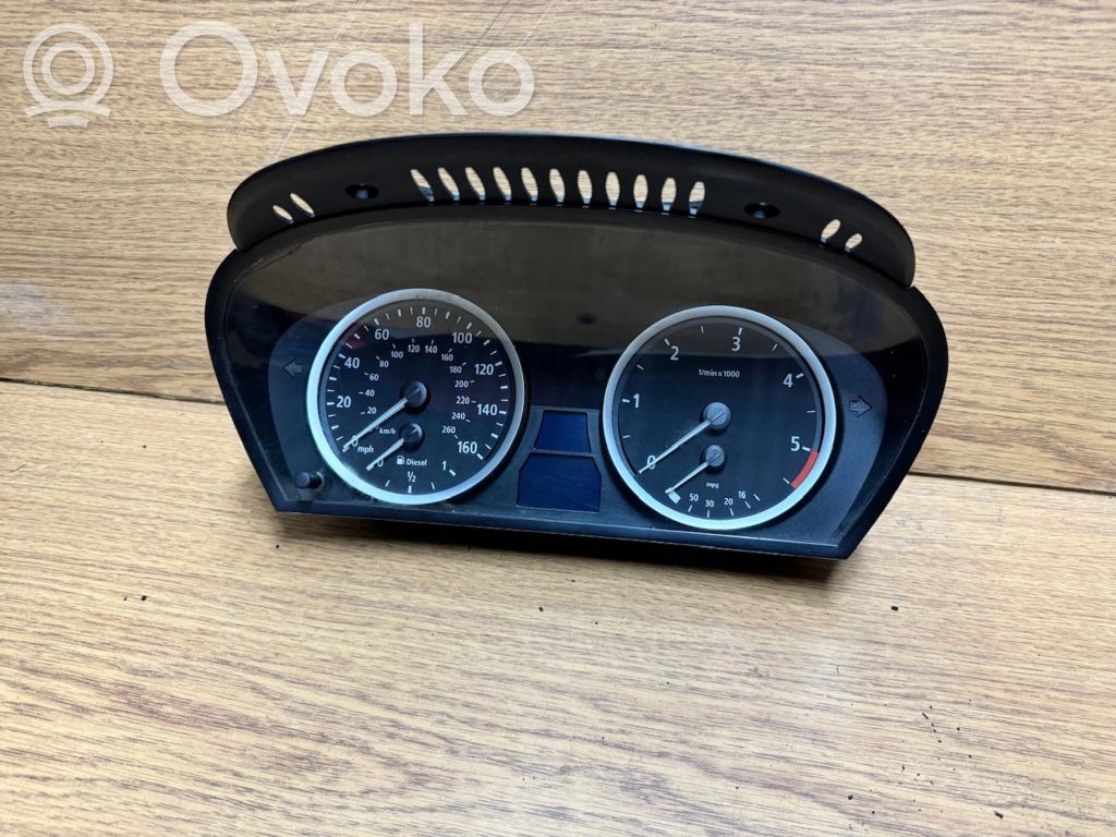 BMW 5 E60 E61 Speedometer (instrument cluster) 