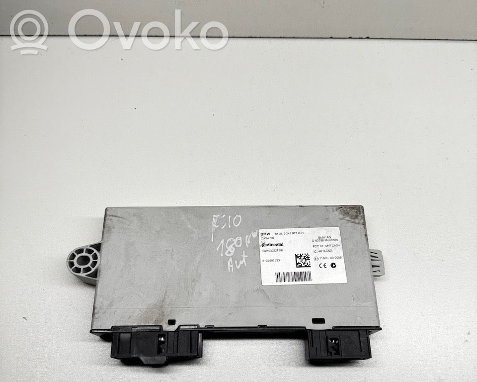 BMW 5 F10 F11 Moduł / Sterownik CAS 