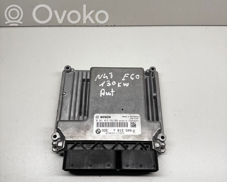 Engine control unit/module   0281015552,030311783,7812500,781250001