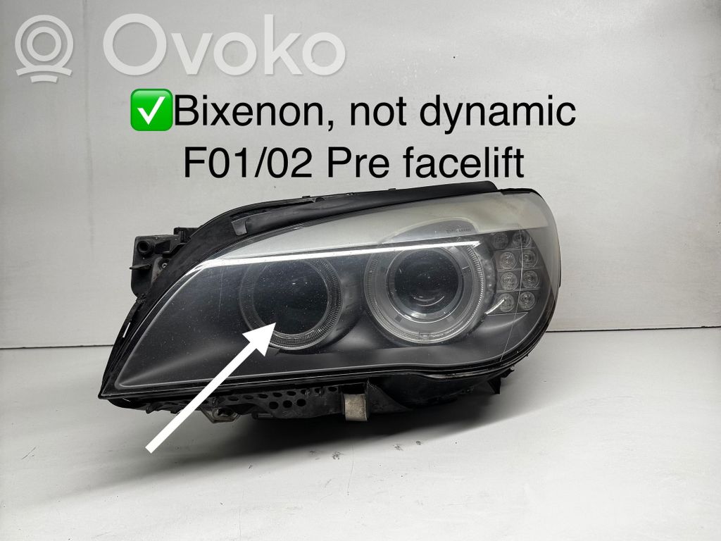 BMW 7 F01 F02 F03 F04 Lampa przednia 