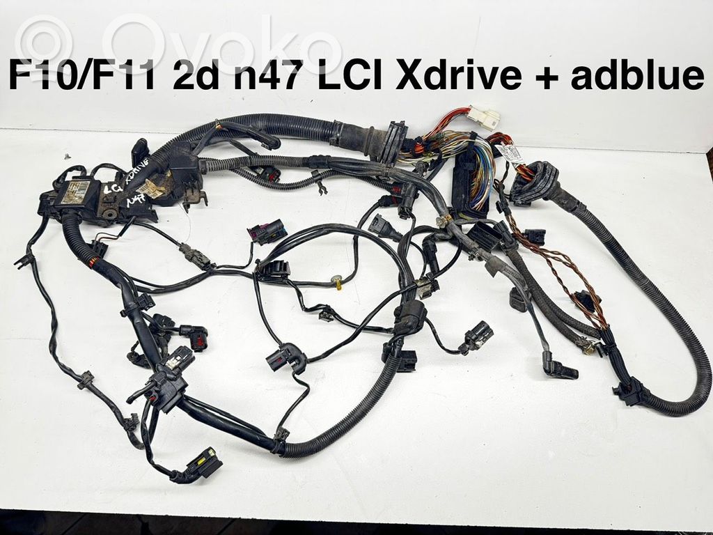 BMW 5 F10 F11 Cablaj motor 