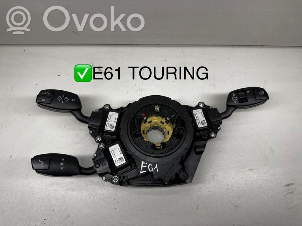 BMW 5 E60 E61 Commodo, commande essuie-glace/phare 