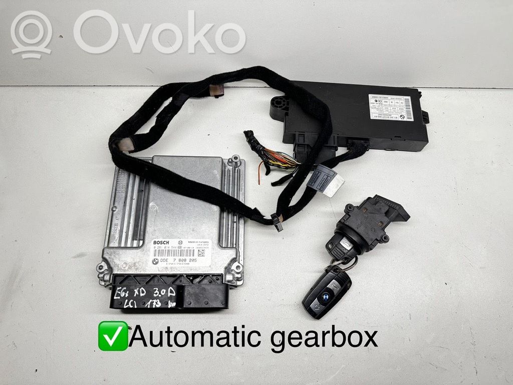 BMW 5 E60 E61 Engine ECU kit and lock set 