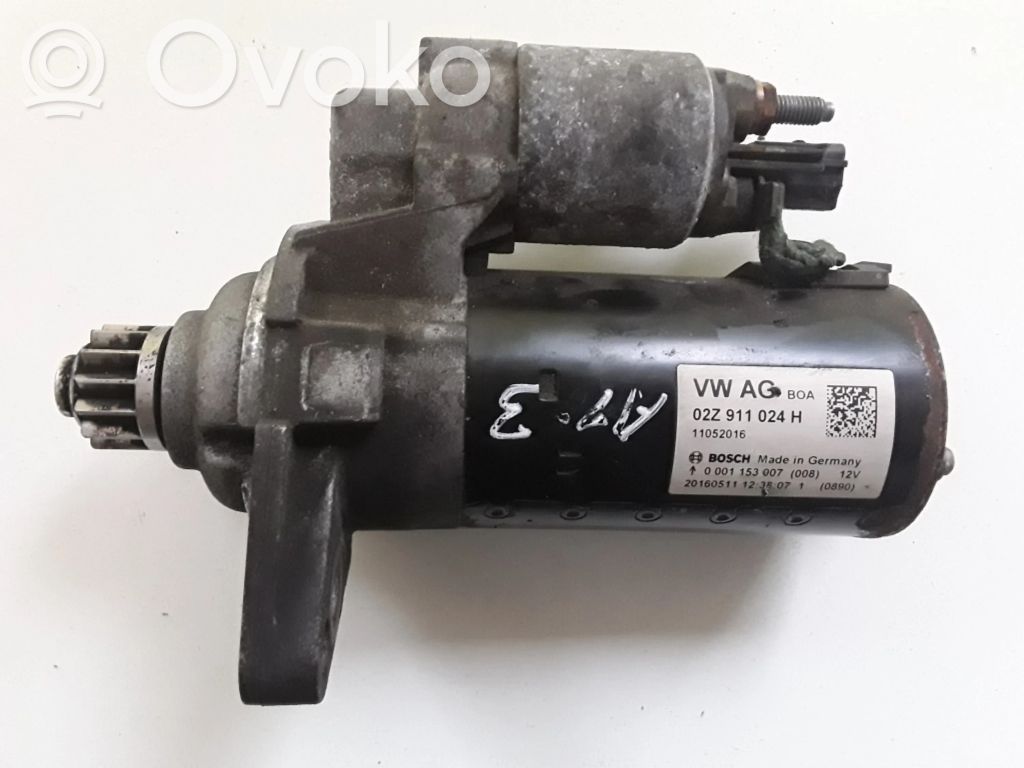 Motor de arranque   02Z911024H