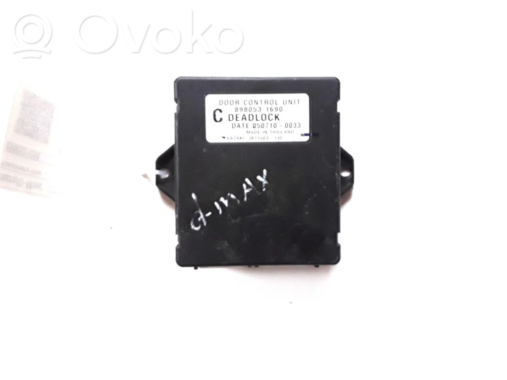 Isuzu D-Max Other control units/modules 