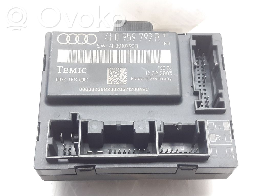 Audi A6 S6 C6 4F Autres unités de commande / modules 