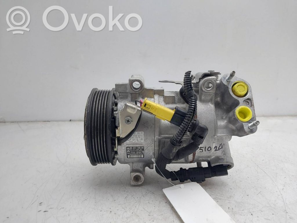 Kompresor / Sprężarka klimatyzacji A/C   9834779880,17008KMS,5PUERTAS