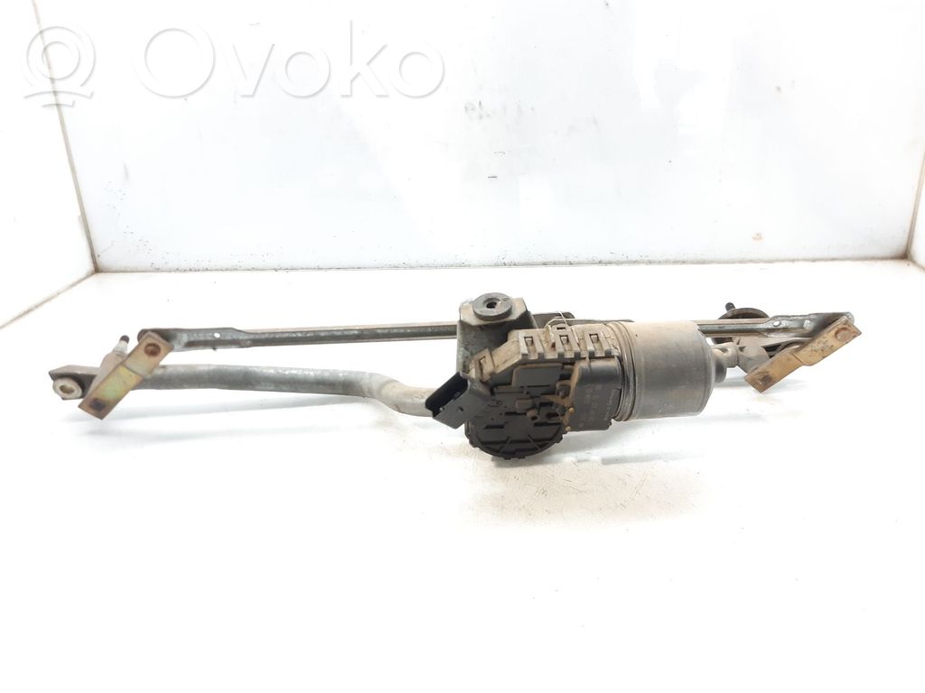 Renault Clio II Wischergestänge Wischermotor vorne 