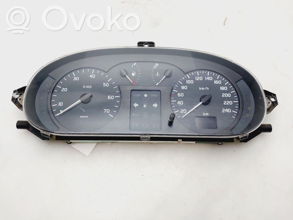 Renault Megane I Velocímetro (tablero de instrumentos) 