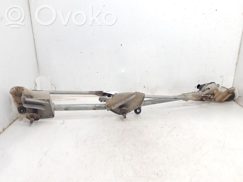 Nissan Tiida C11 Motor y varillaje del limpiaparabrisas delantero 