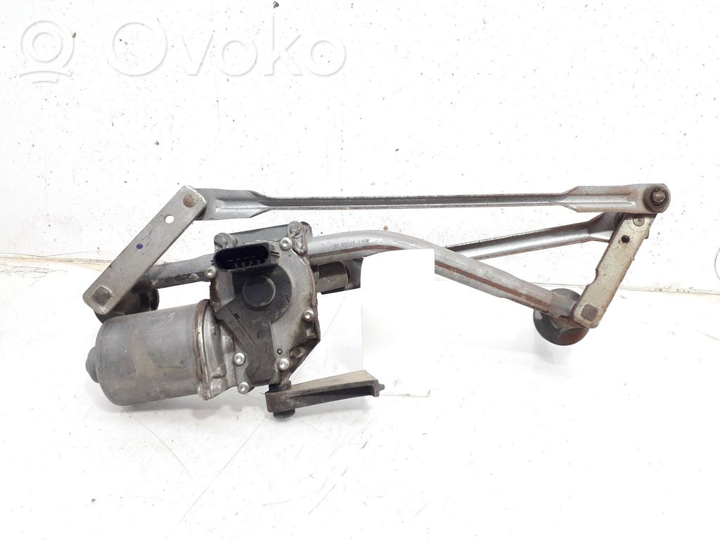 Ford Fiesta Mechanizm i silniczek wycieraczek szyby przedniej / czołowej 