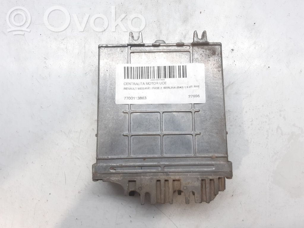 Renault Megane I Engine control unit/module 