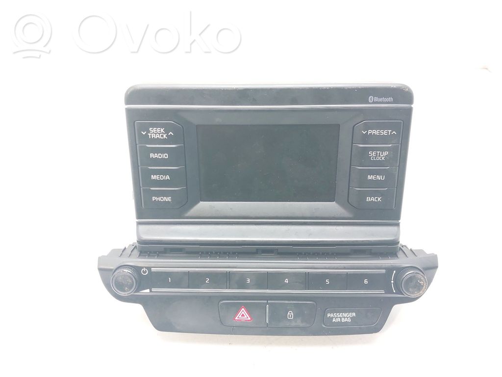 Panel / Radioodtwarzacz CD/DVD/GPS   96170J7100WK