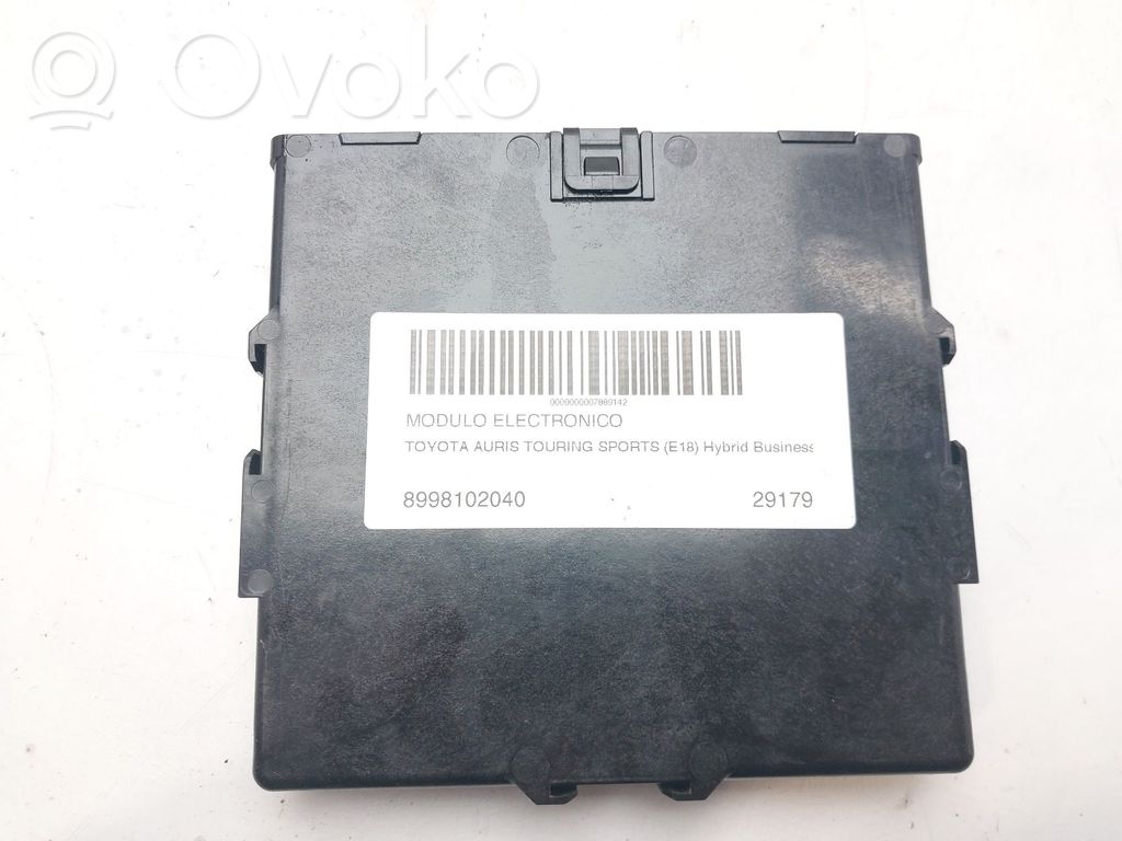 Toyota Auris E180 Autres unités de commande / modules 
