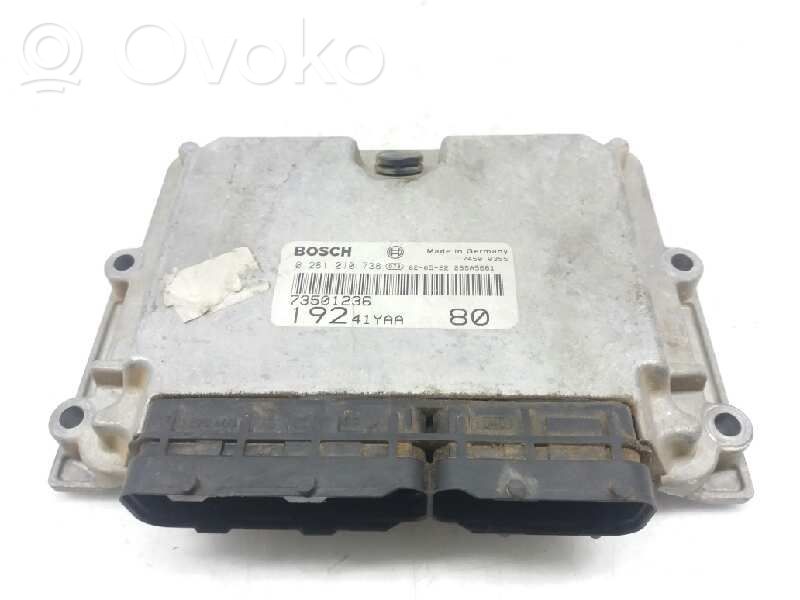 Unidad de control/módulo del motor   73501236