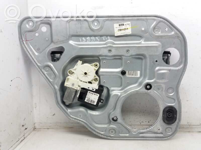 Volvo S40, V40 Regulador manual de la ventanilla trasera 