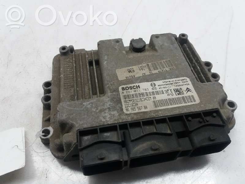 Unidad de control/módulo del motor   9658556780