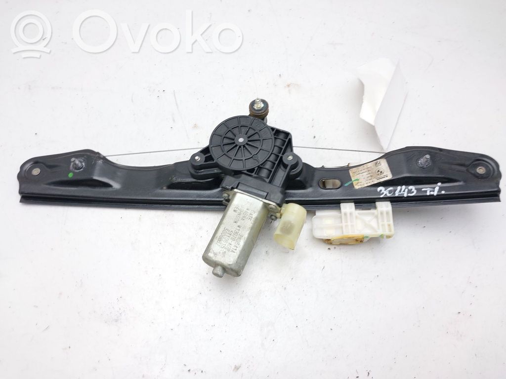 BMW 3 F30 F35 F31 Alzacristalli manuale della portiera posteriore 