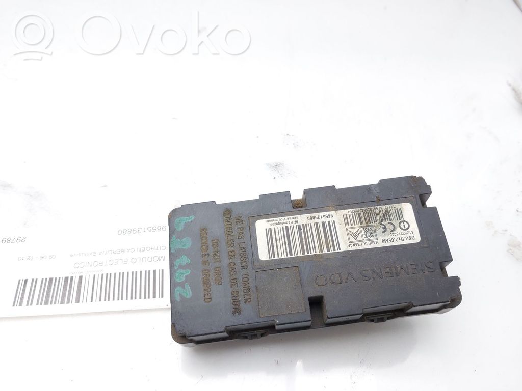 Autres unités de commande / modules   9655139880