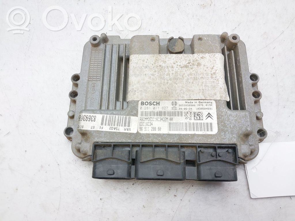 Peugeot 307 Engine control unit/module 
