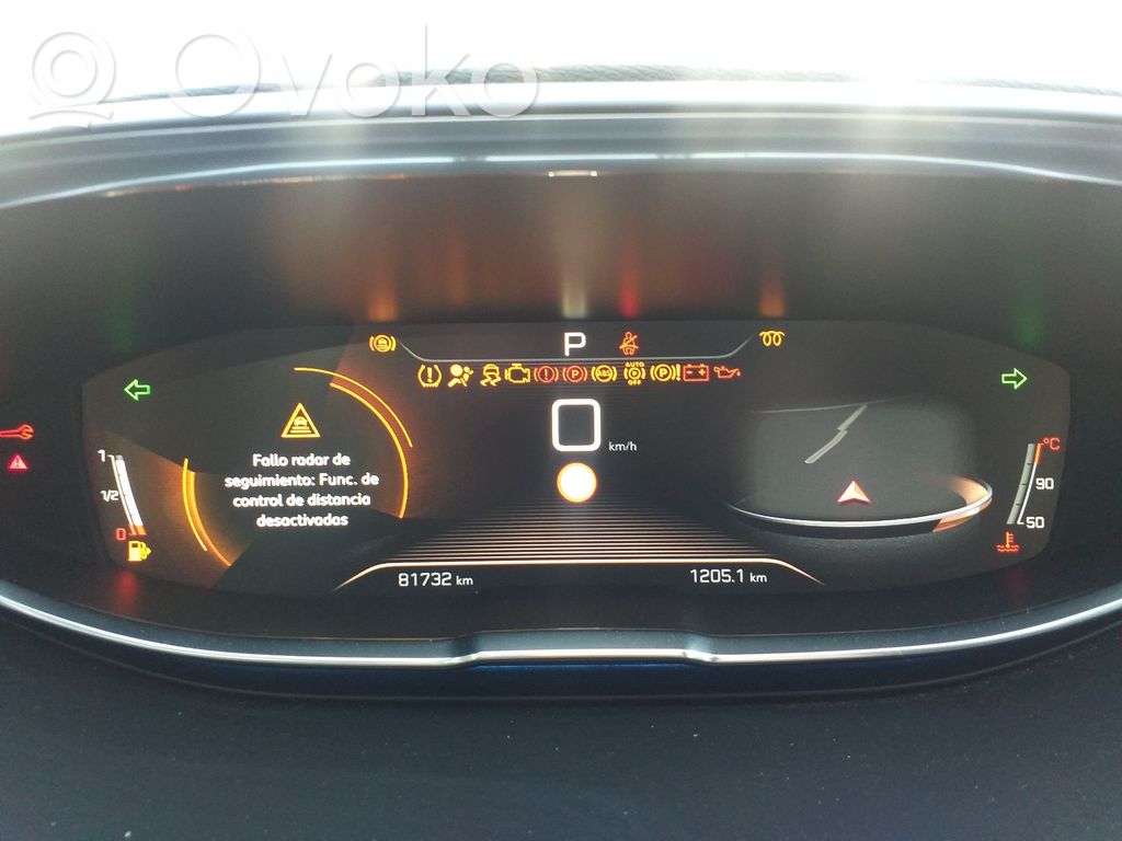 Peugeot 3008 I Tachimetro (quadro strumenti)
