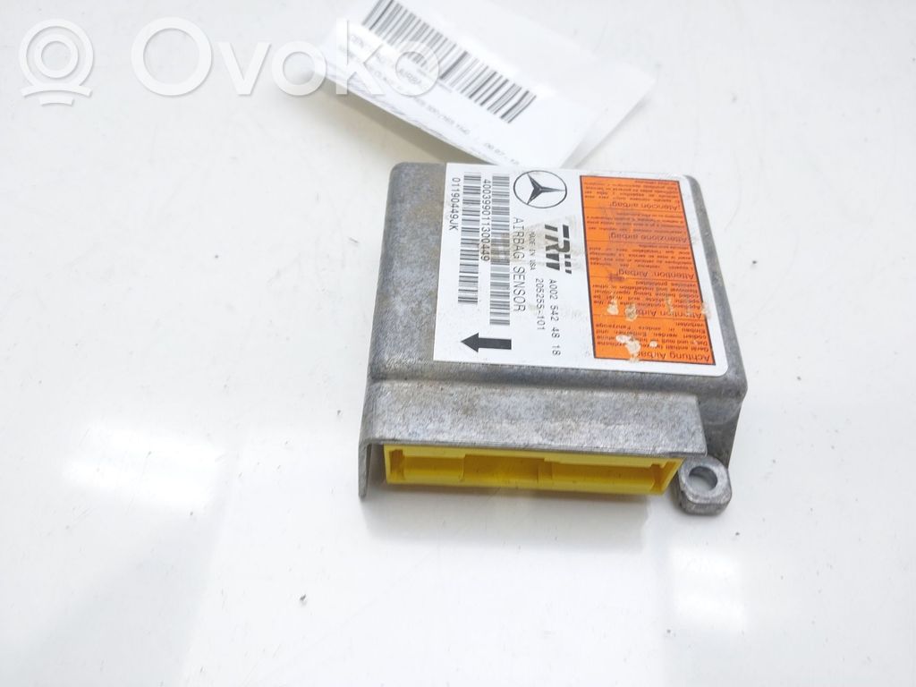 Mercedes-Benz ML W163 Unitate/modul de comandă airbaguri 