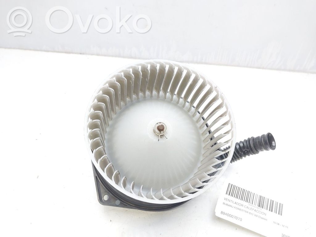 Subaru Forester SH Ventola riscaldamento/ventilatore abitacolo
