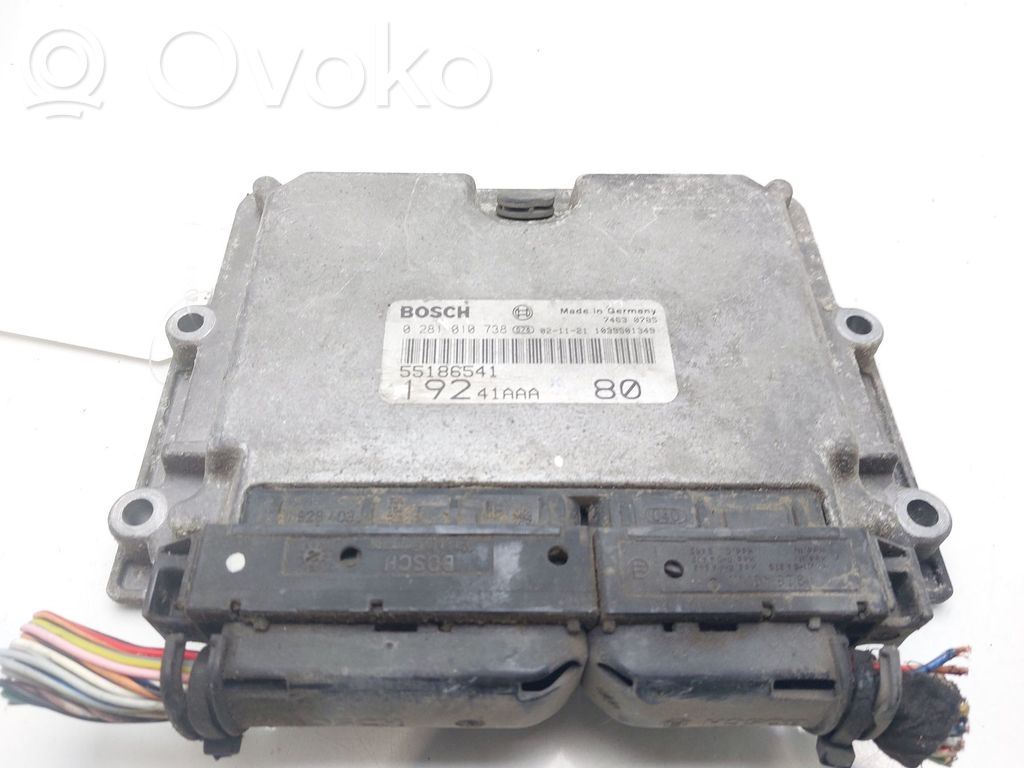 Fiat Stilo Engine control unit/module 