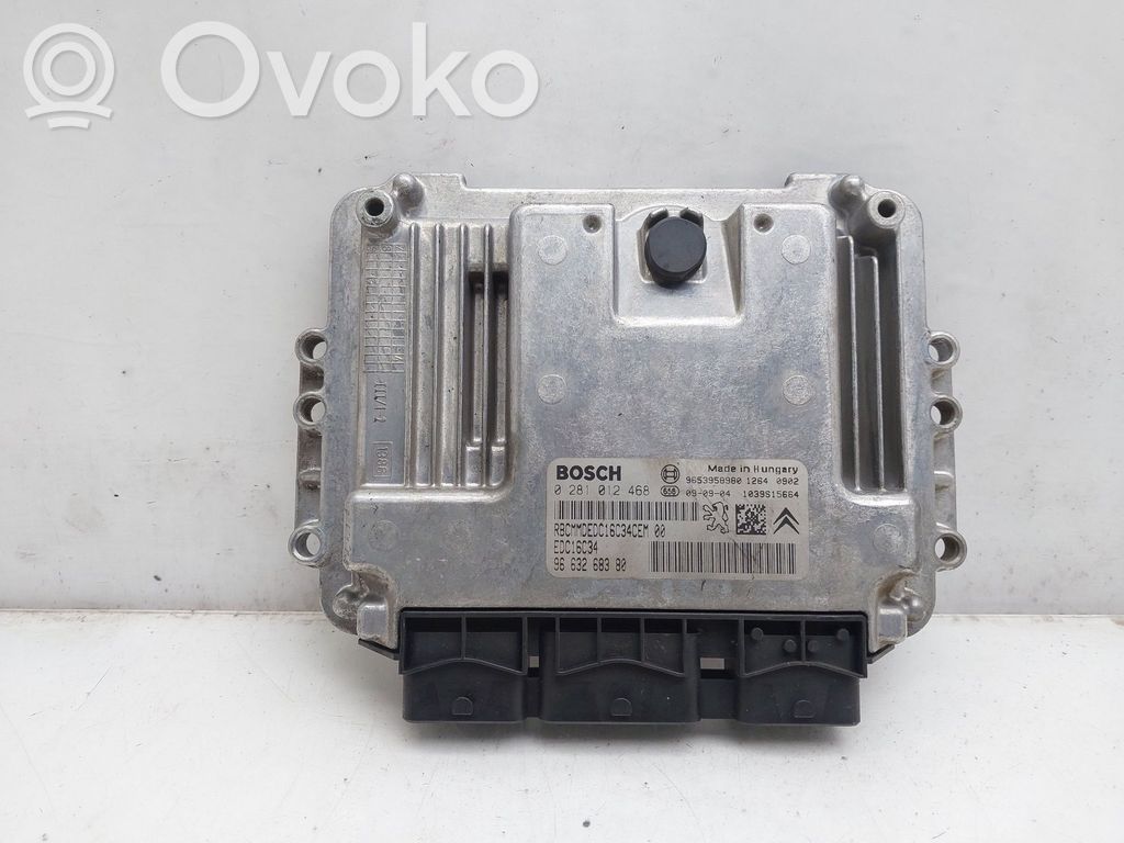 Unidad de control/módulo del motor   9663268380