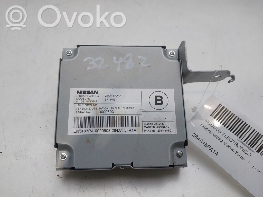 Nissan Micra K14 Altre centraline/moduli