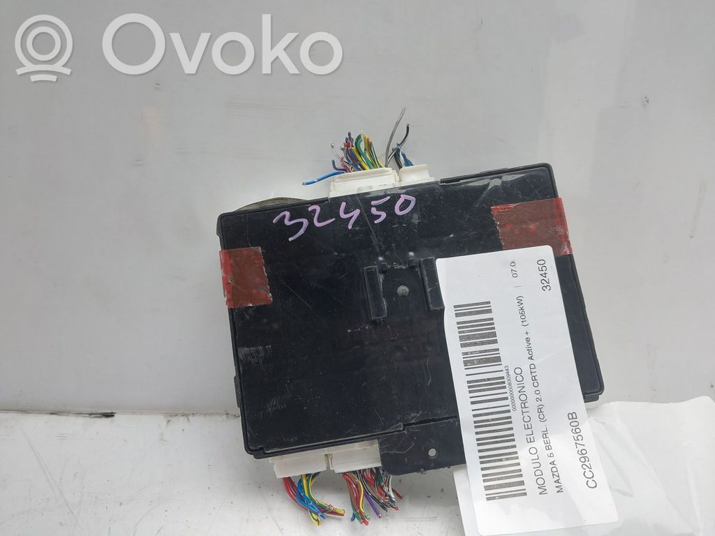 Mazda 5 Muut ohjainlaitteet/moduulit 