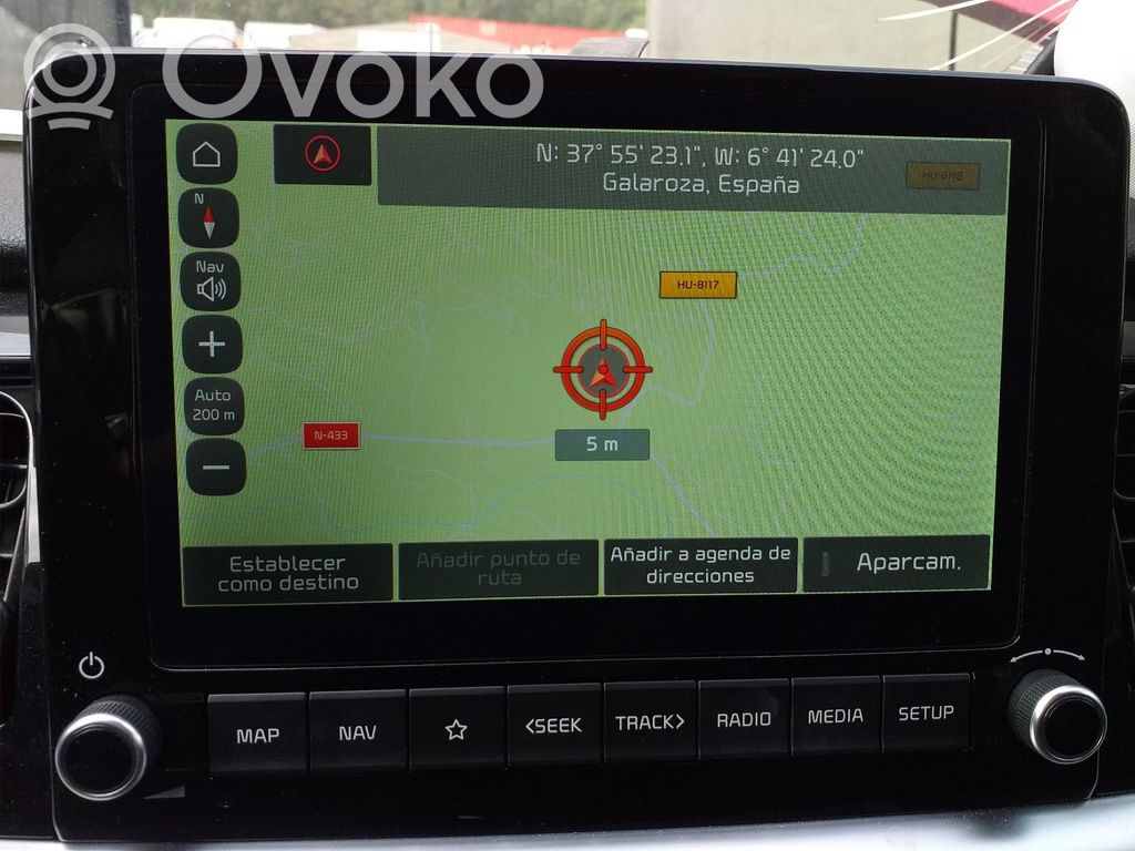KIA Stonic Panel / Radioodtwarzacz CD/DVD/GPS 