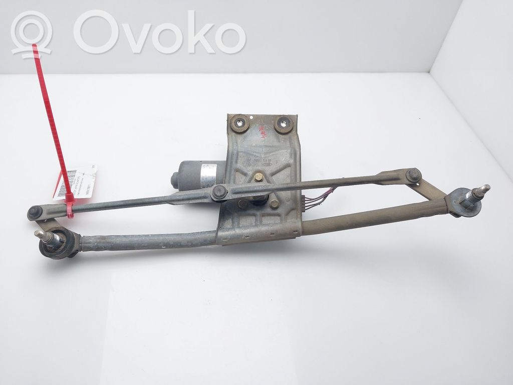 Ford Fiesta Mechanizm i silniczek wycieraczek szyby przedniej / czołowej 