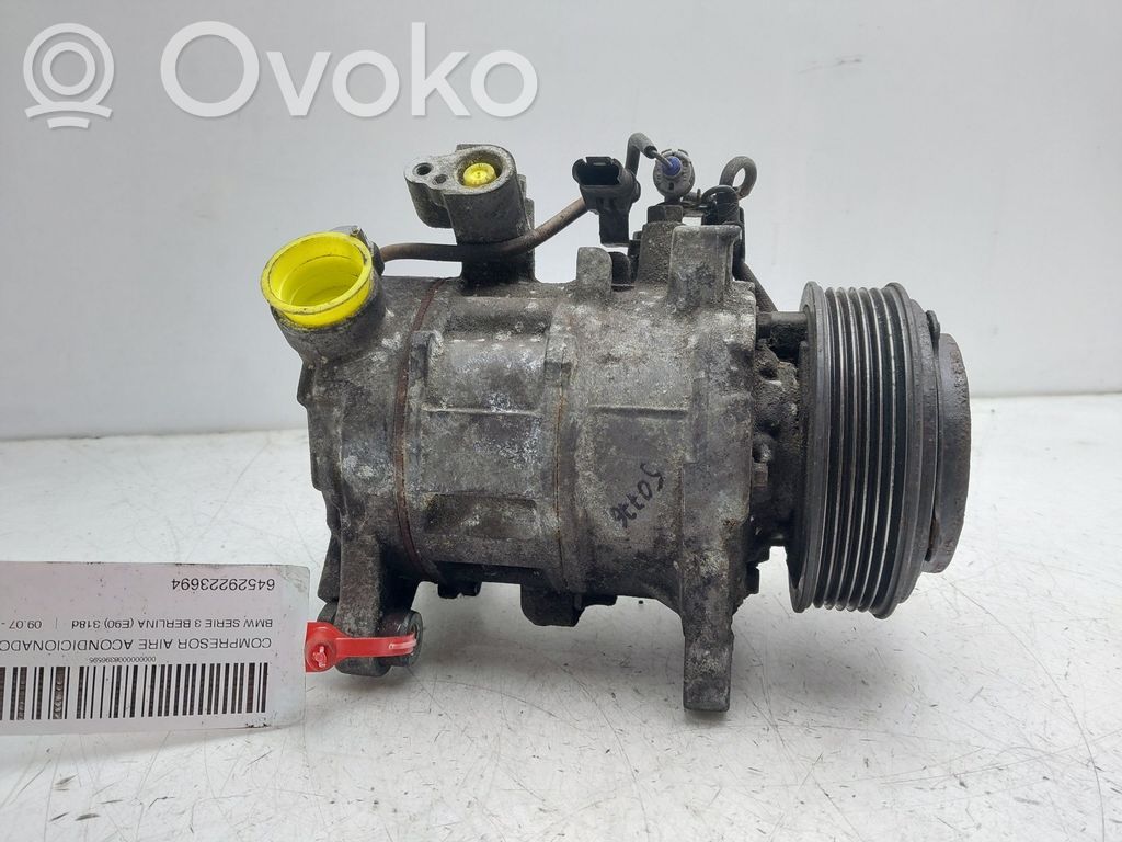 BMW 3 E90 E91 Compressore aria condizionata (A/C) (pompa) 