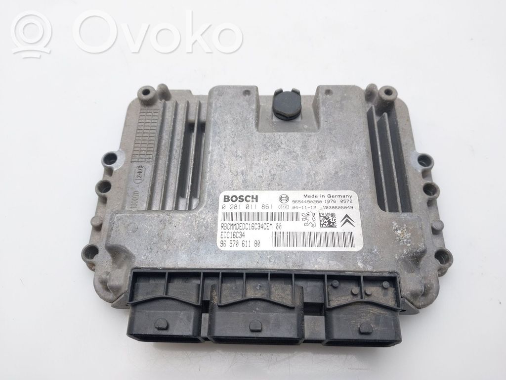 Peugeot 206 Variklio valdymo blokas 