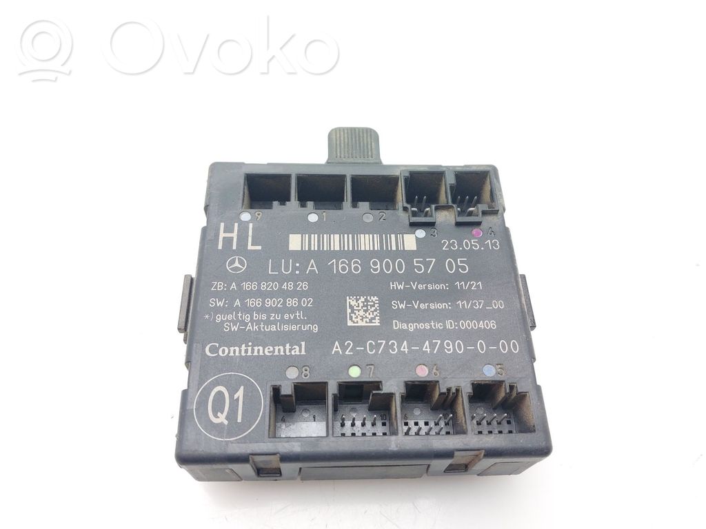 Mercedes-Benz ML W166 Modul confort 